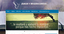 Desktop Screenshot of amorymisericordia.org